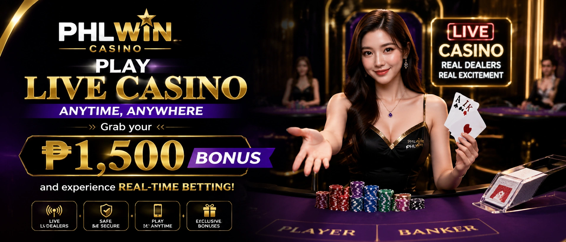 Live casino Philippines hub hero image